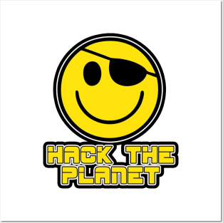 Hack the Planet Posters and Art